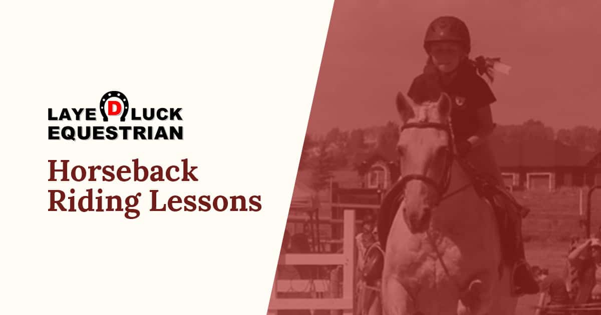 Laye D Luck Equestrian webpage Horseback Riding Lessons